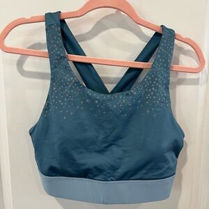 Fabletics Sports Bra with Crossback Design